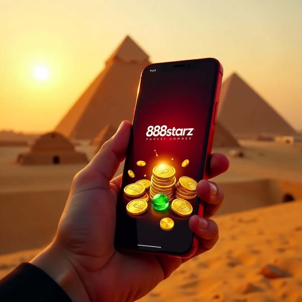 888starz تحميل أيفون تطبيق ios على هاتف أمام أهرامات الجيزة